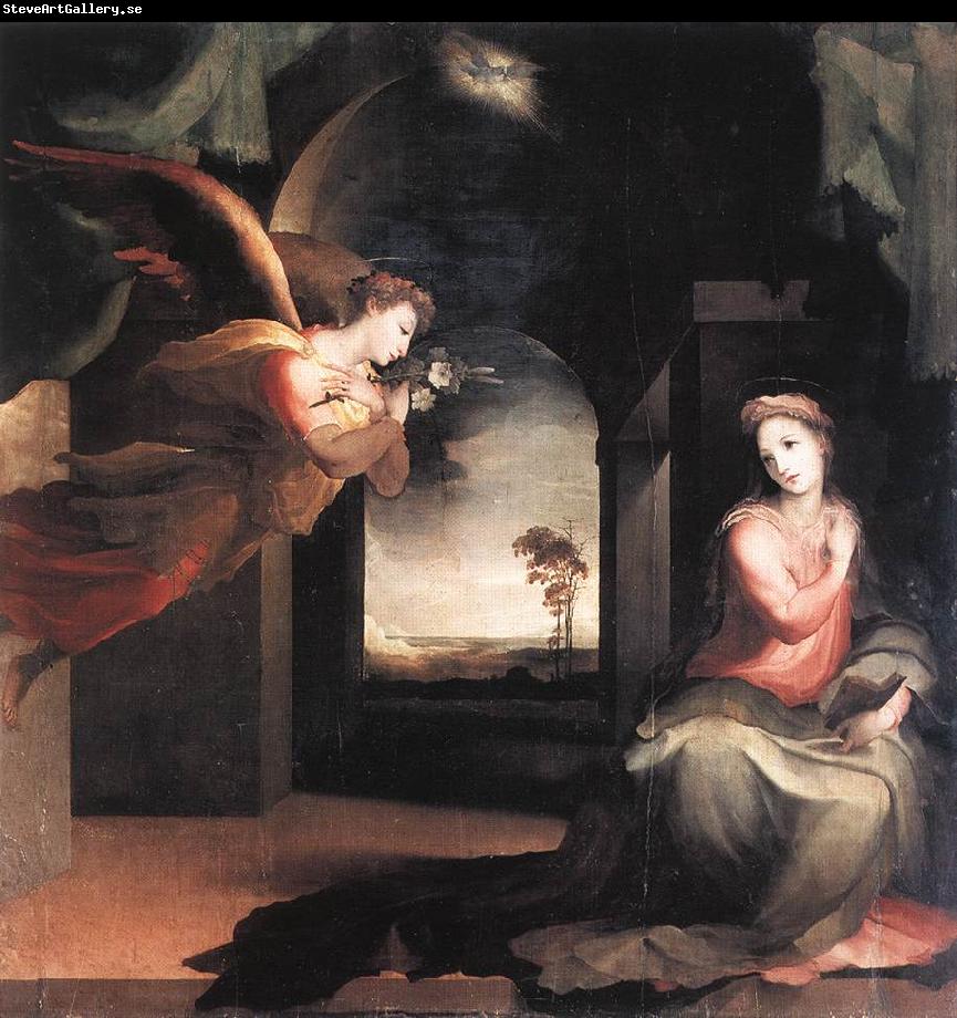 BECCAFUMI, Domenico The Annunciation  jhn